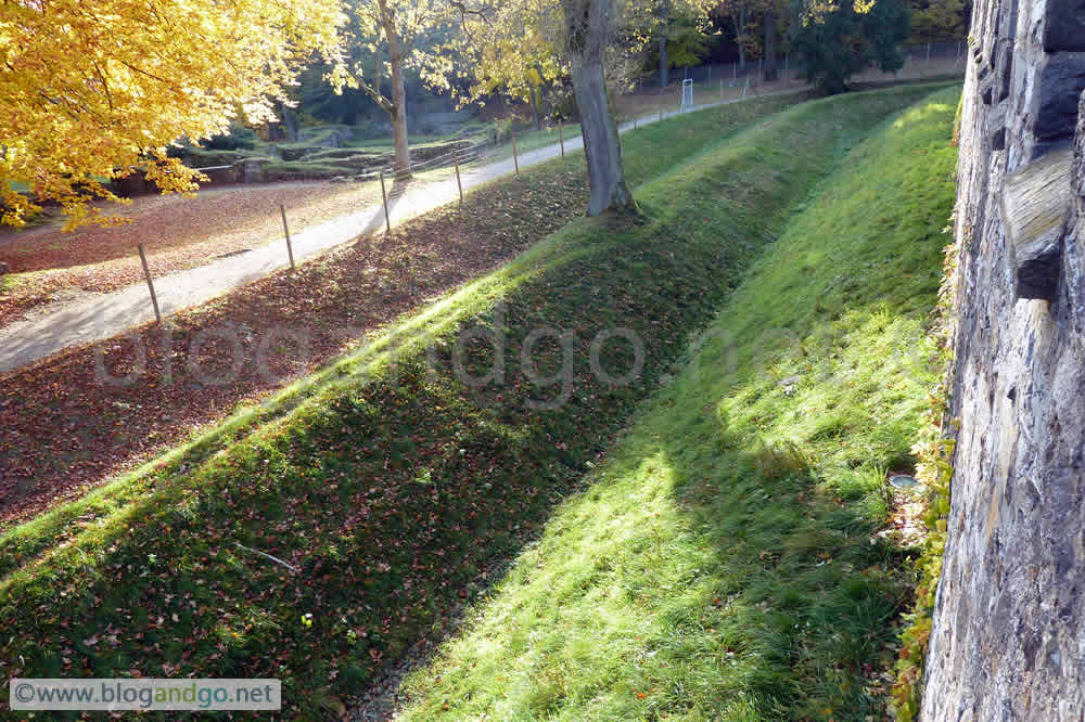 Saalburg - South wall ditch